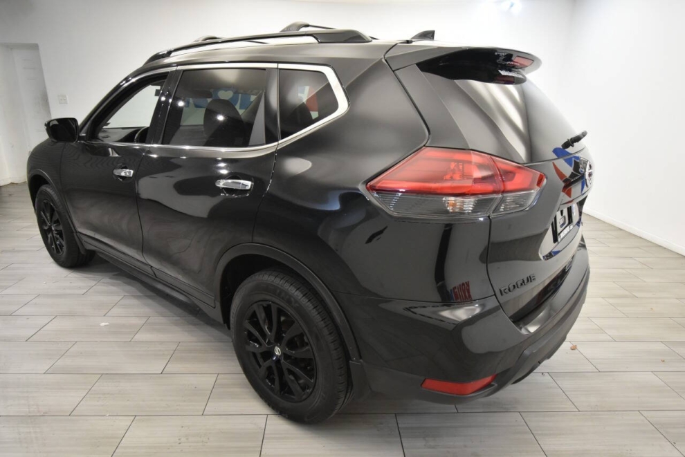 2018 Nissan Rogue SV AWD Midnight Edition, Black, Mileage: 87,892 - photo 2