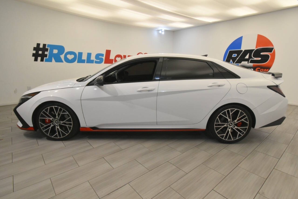 2022 Hyundai Elantra N, White, Mileage: 49,550 - photo 1