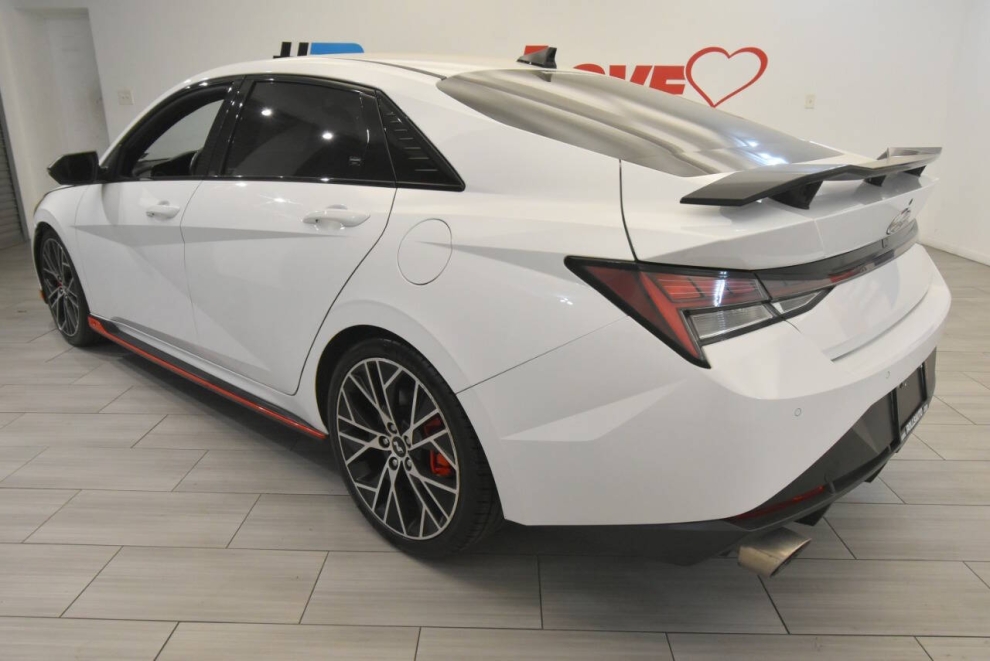 2022 Hyundai Elantra N, White, Mileage: 49,550 - photo 2