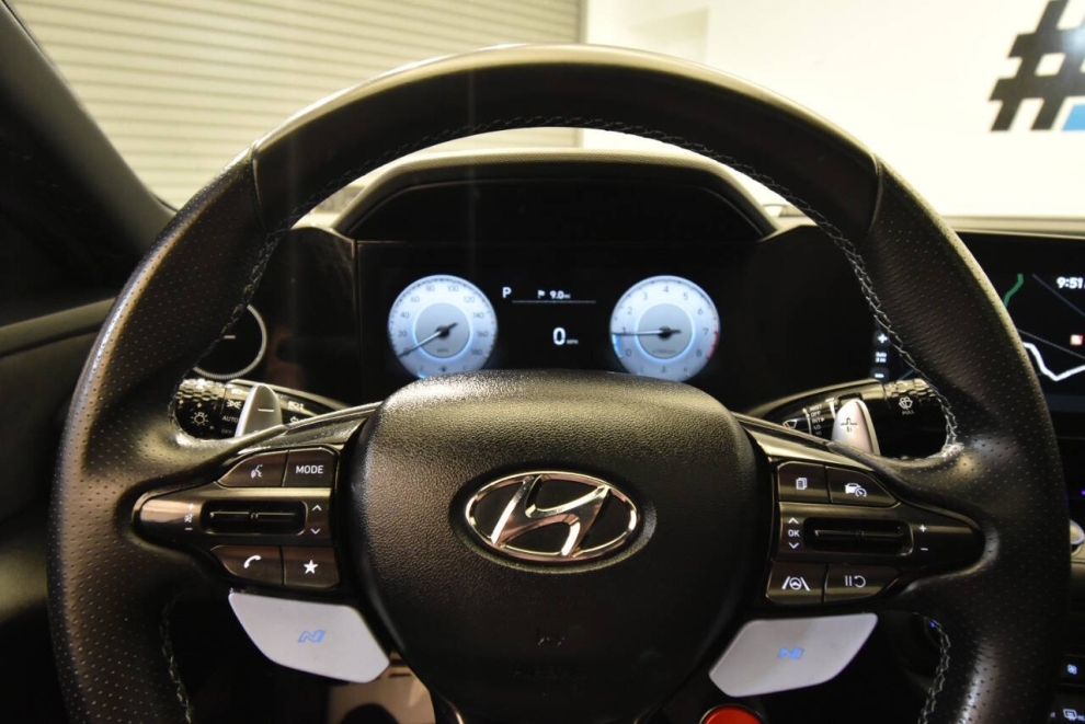 2022 Hyundai Elantra N, White, Mileage: 49,550 - photo 24