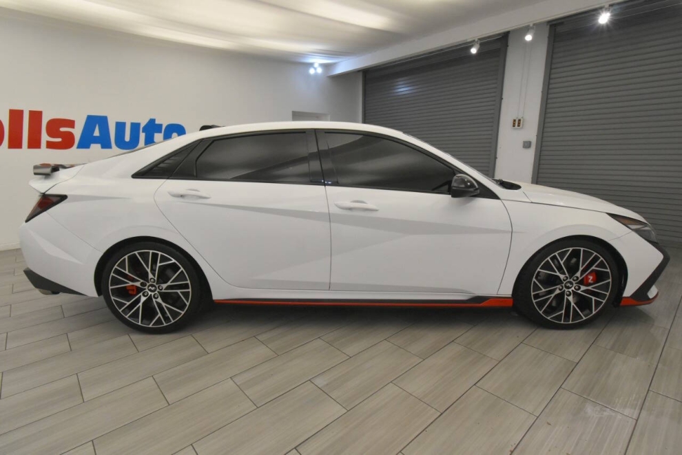 2022 Hyundai Elantra N, White, Mileage: 49,550 - photo 5