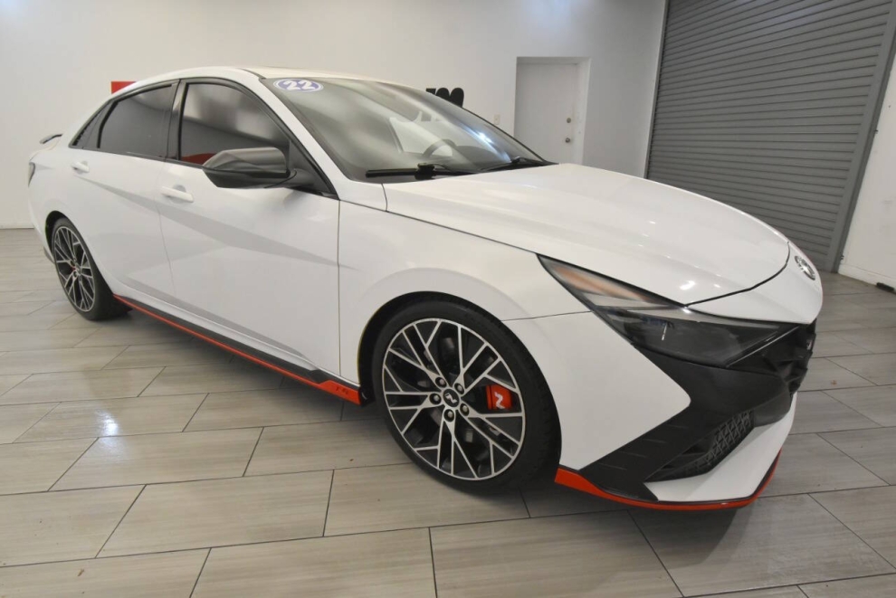 2022 Hyundai Elantra N, White, Mileage: 49,550 - photo 6