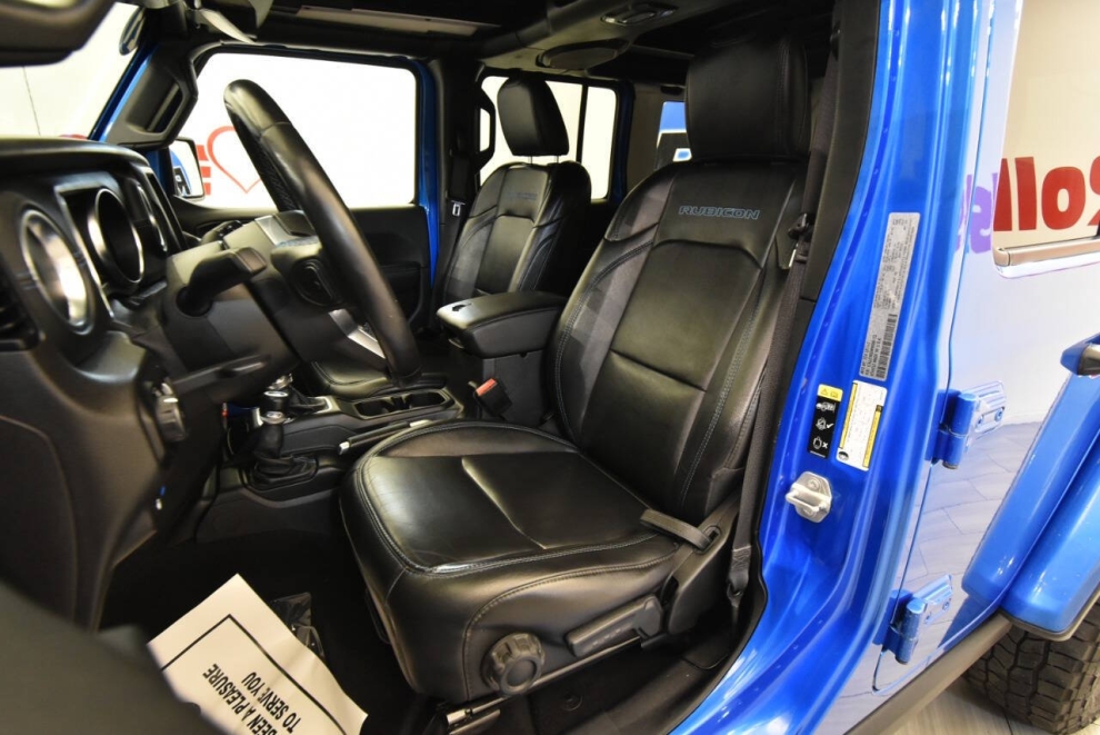 2021 Jeep Wrangler Unlimited Rubicon 4xe 4x4 4dr SUV, Blue, Mileage: 69,384 - photo 10