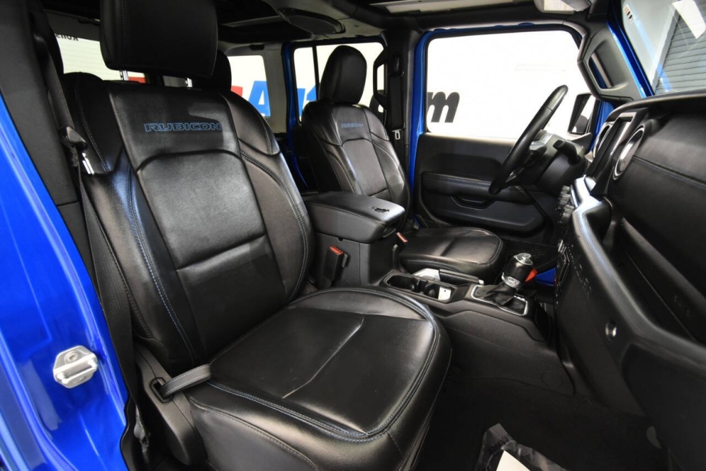 2021 Jeep Wrangler Unlimited Rubicon 4xe 4x4 4dr SUV, Blue, Mileage: 69,384 - photo 16