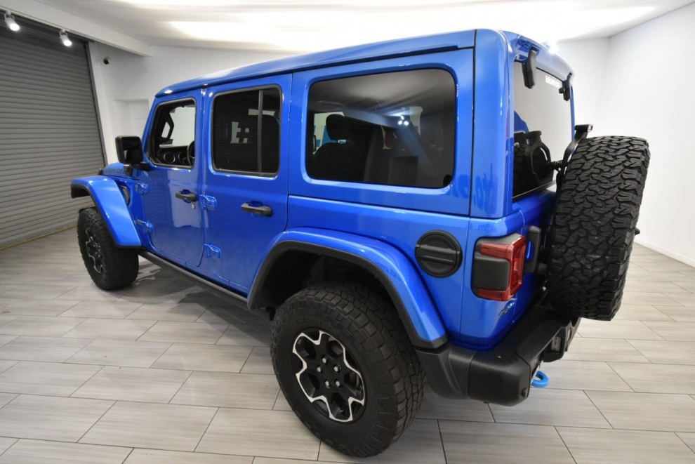 2021 Jeep Wrangler Unlimited Rubicon 4xe 4x4 4dr SUV, Blue, Mileage: 69,384 - photo 2