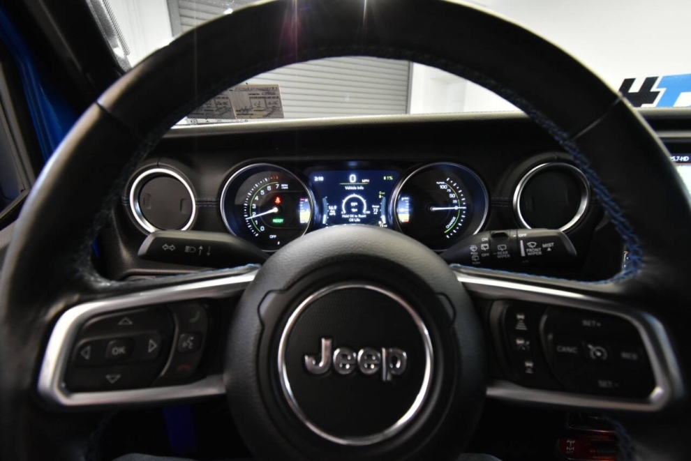 2021 Jeep Wrangler Unlimited Rubicon 4xe 4x4 4dr SUV, Blue, Mileage: 69,384 - photo 25