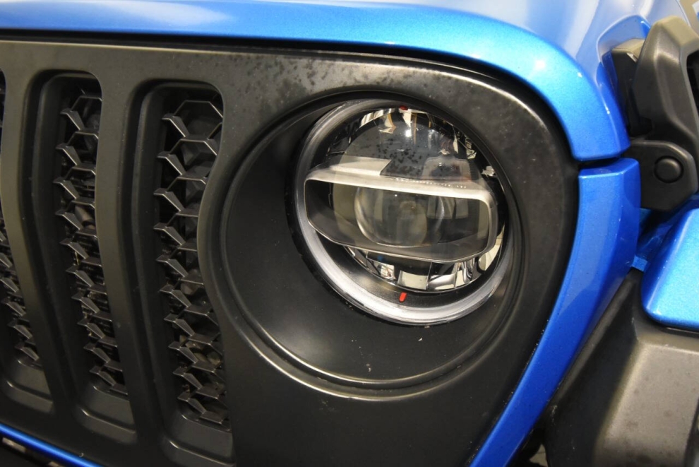 2021 Jeep Wrangler Unlimited Rubicon 4xe 4x4 4dr SUV, Blue, Mileage: 69,384 - photo 7