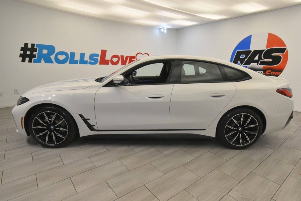2022 BMW 4 Series 430i Gran Coupe 4dr Sedan, White, Mileage: 25,291 - photo 1