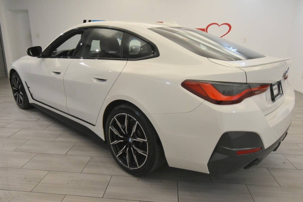 2022 BMW 4 Series 430i Gran Coupe 4dr Sedan, White, Mileage: 25,291 - photo 2
