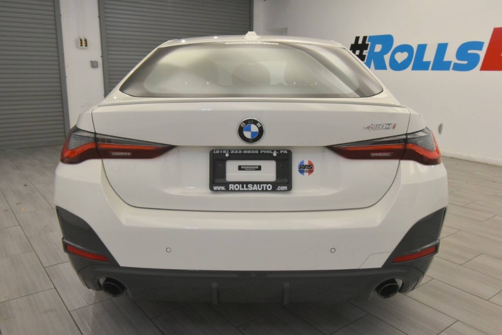 2022 BMW 4 Series 430i Gran Coupe 4dr Sedan, White, Mileage: 25,291 - photo 3