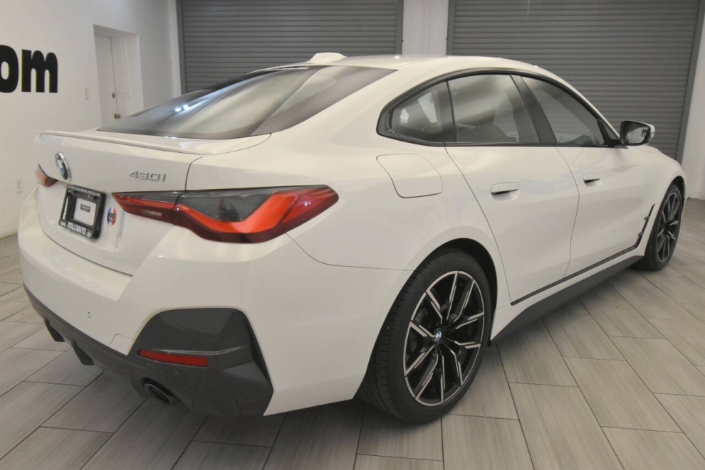 2022 BMW 4 Series 430i Gran Coupe 4dr Sedan, White, Mileage: 25,291 - photo 4