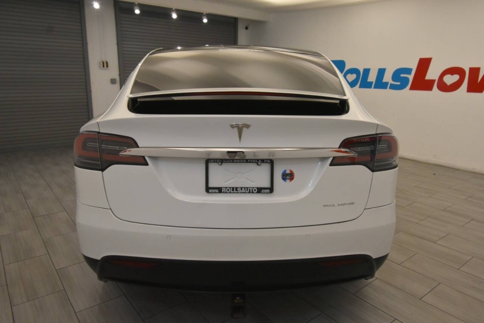 2020 Tesla Model X Long Range, White, Mileage: 91,396 - photo 3