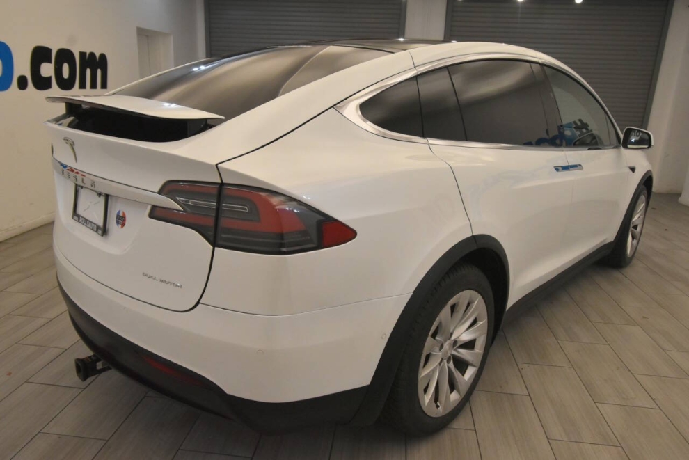 2020 Tesla Model X Long Range, White, Mileage: 91,396 - photo 4