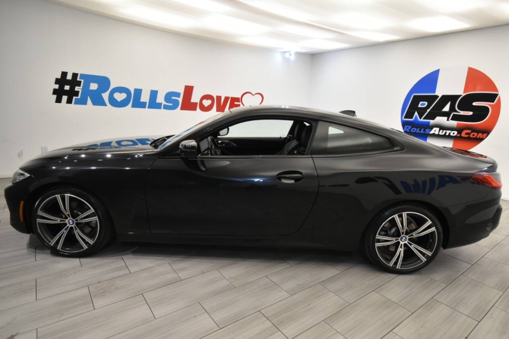 2021 BMW 4 Series 430i xDrive AWD 2dr Coupe, Black, Mileage: 86,974 - photo 1
