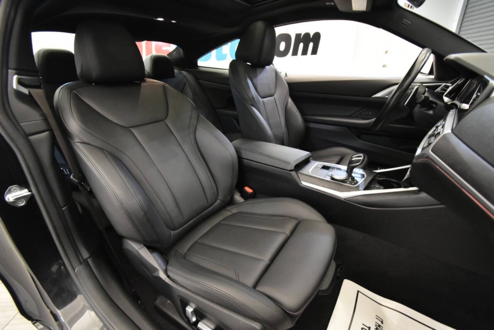 2021 BMW 4 Series 430i xDrive AWD 2dr Coupe, Black, Mileage: 86,974 - photo 12