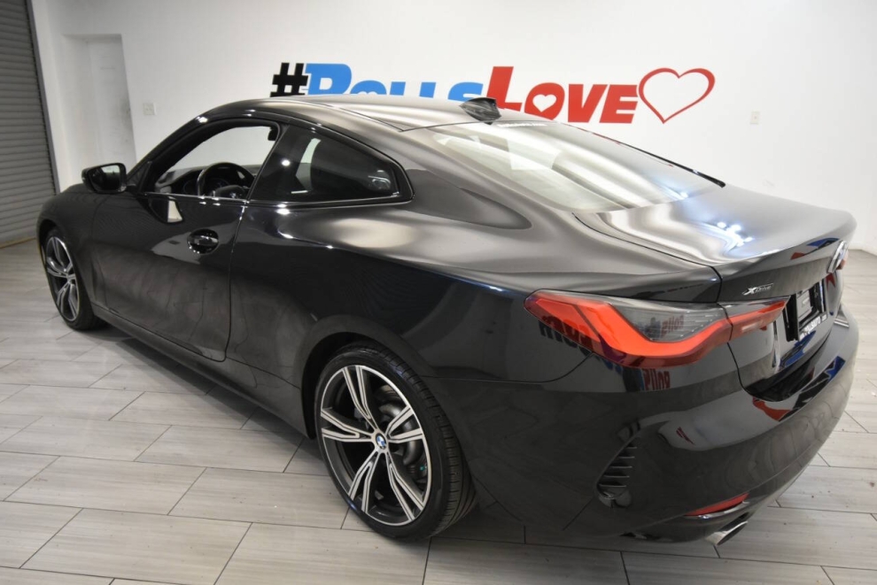 2021 BMW 4 Series 430i xDrive AWD 2dr Coupe, Black, Mileage: 86,974 - photo 2
