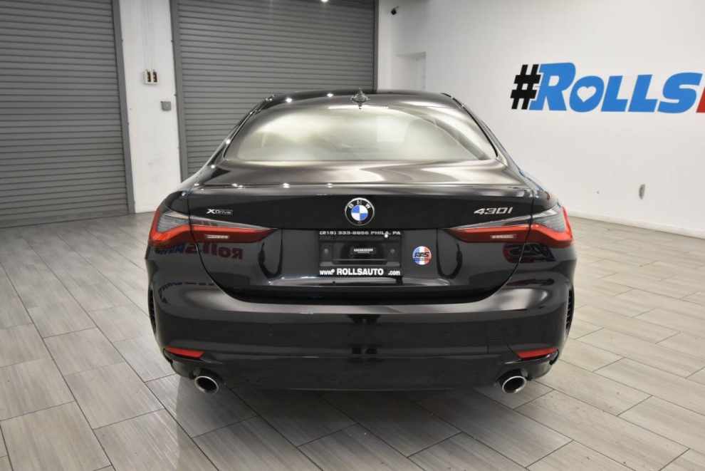 2021 BMW 4 Series 430i xDrive AWD 2dr Coupe, Black, Mileage: 86,974 - photo 3