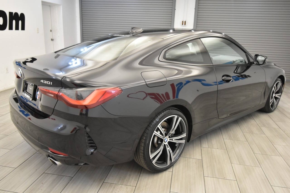 2021 BMW 4 Series 430i xDrive AWD 2dr Coupe, Black, Mileage: 86,974 - photo 4