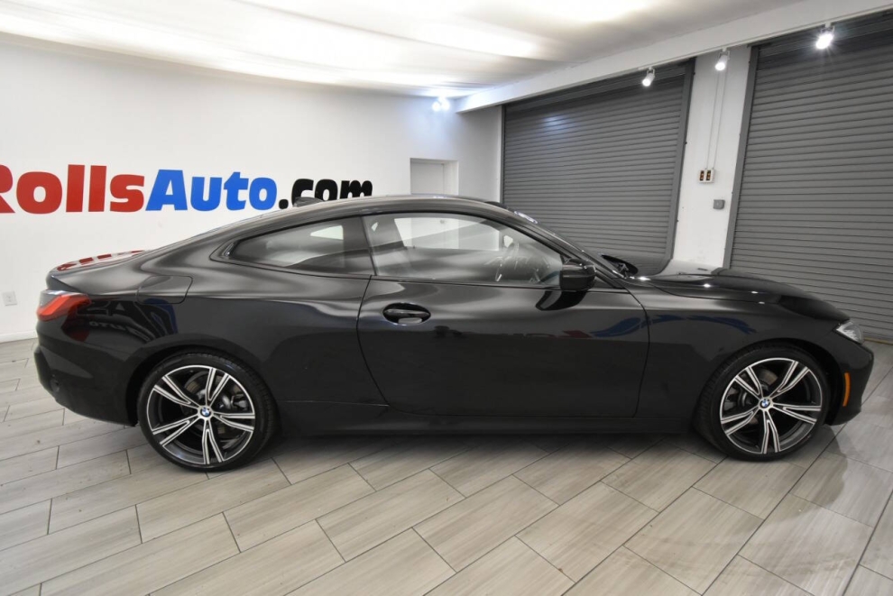2021 BMW 4 Series 430i xDrive AWD 2dr Coupe, Black, Mileage: 86,974 - photo 5