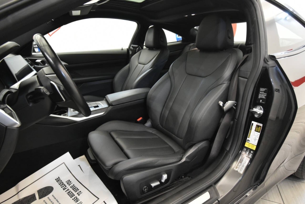 2021 BMW 4 Series 430i xDrive AWD 2dr Coupe, Black, Mileage: 86,974 - photo 9