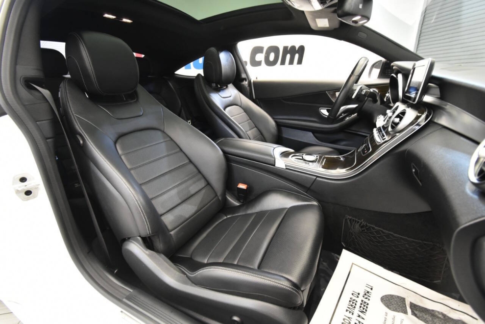 2018 Mercedes-Benz C-Class C 300 2dr Coupe, White, Mileage: 79,944 - photo 14