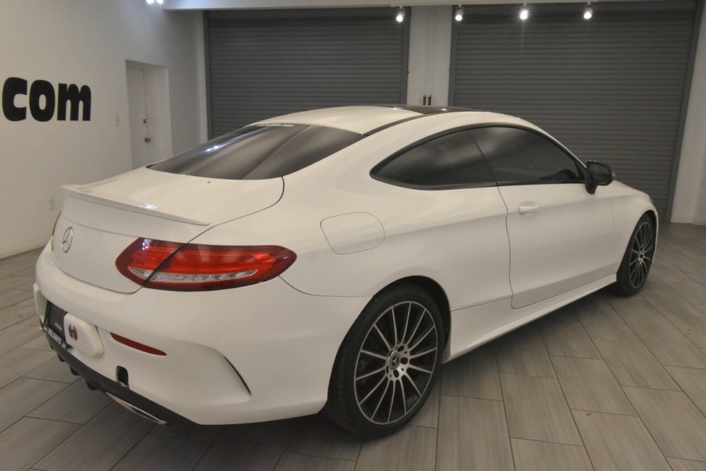 2018 Mercedes-Benz C-Class C 300 2dr Coupe, White, Mileage: 79,944 - photo 4