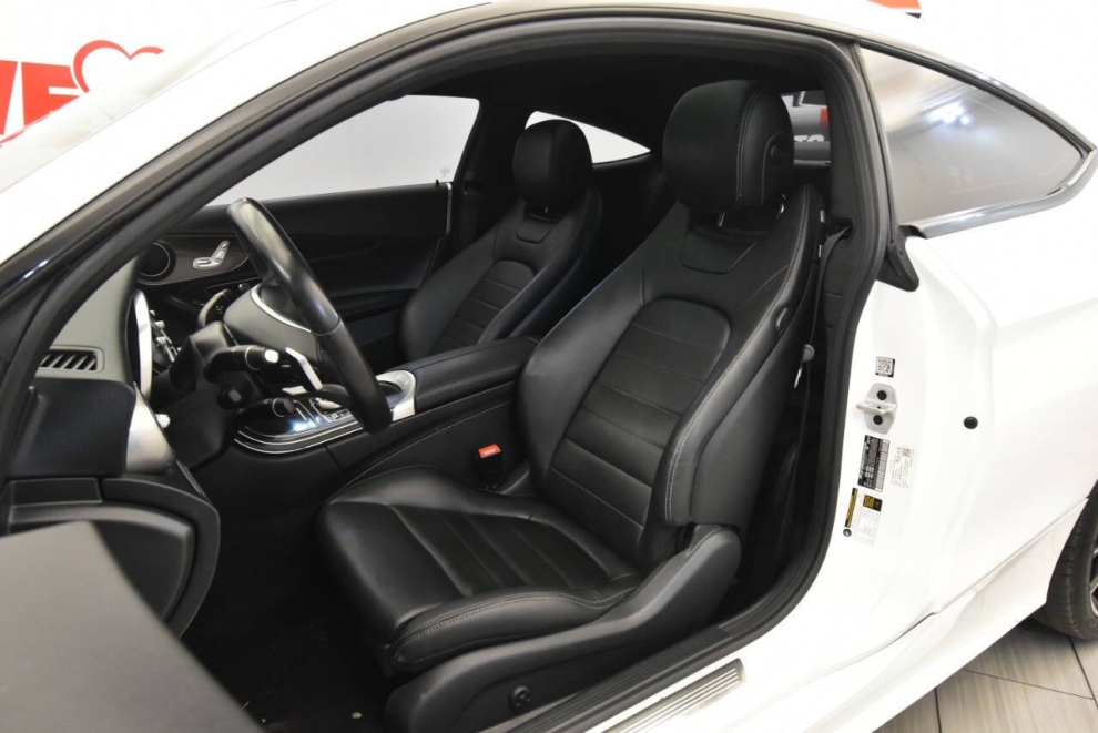 2018 Mercedes-Benz C-Class C 300 2dr Coupe, White, Mileage: 79,944 - photo 9