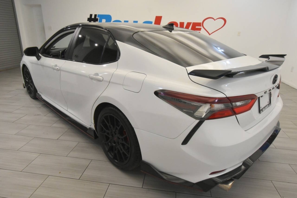 2022 Toyota Camry TRD, White, Mileage: 50,762 - photo 2