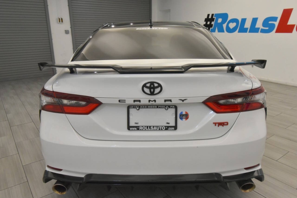 2022 Toyota Camry TRD, White, Mileage: 50,762 - photo 3
