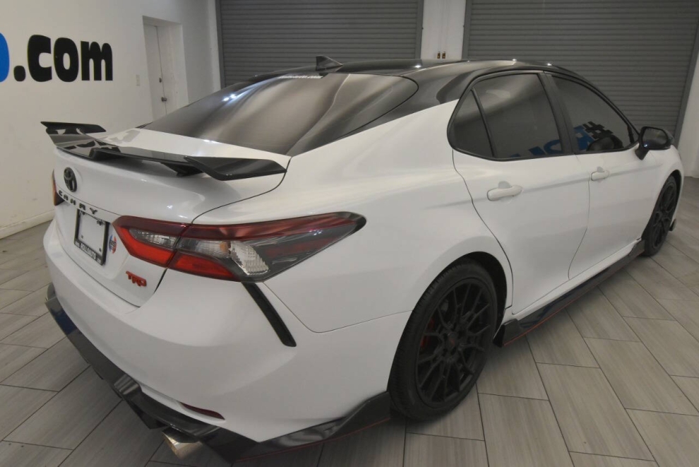 2022 Toyota Camry TRD, White, Mileage: 50,762 - photo 4