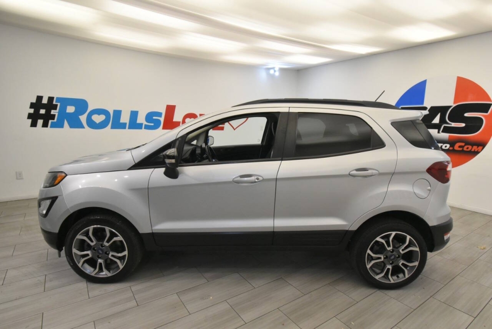 2019 Ford EcoSport SES AWD 4dr Crossover, Silver, Mileage: 65,209 - photo 1
