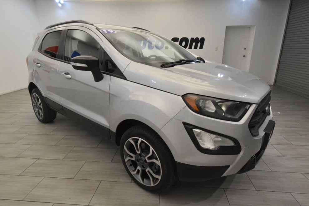 2019 Ford EcoSport SES AWD 4dr Crossover, Silver, Mileage: 65,209 - photo 6