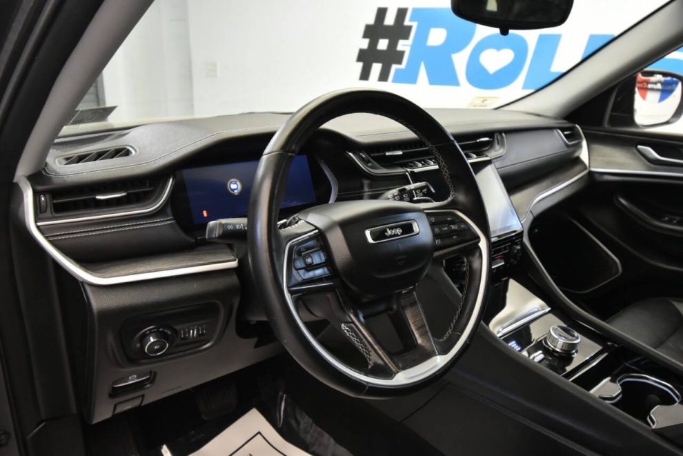 2021 Jeep Grand Cherokee L Limited 4x4 4dr SUV, Gray, Mileage: 51,493 - photo 10