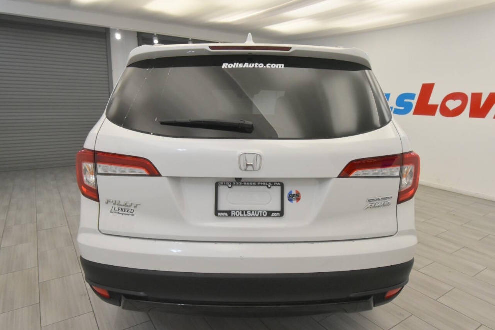 2021 Honda Pilot SE AWD 4dr SUV, White, Mileage: 48,097 - photo 3