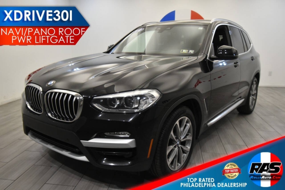 2019 BMW X3 xDrive30i AWD 4dr Sports Activity Vehicle, Black, Mileage: 92,032 