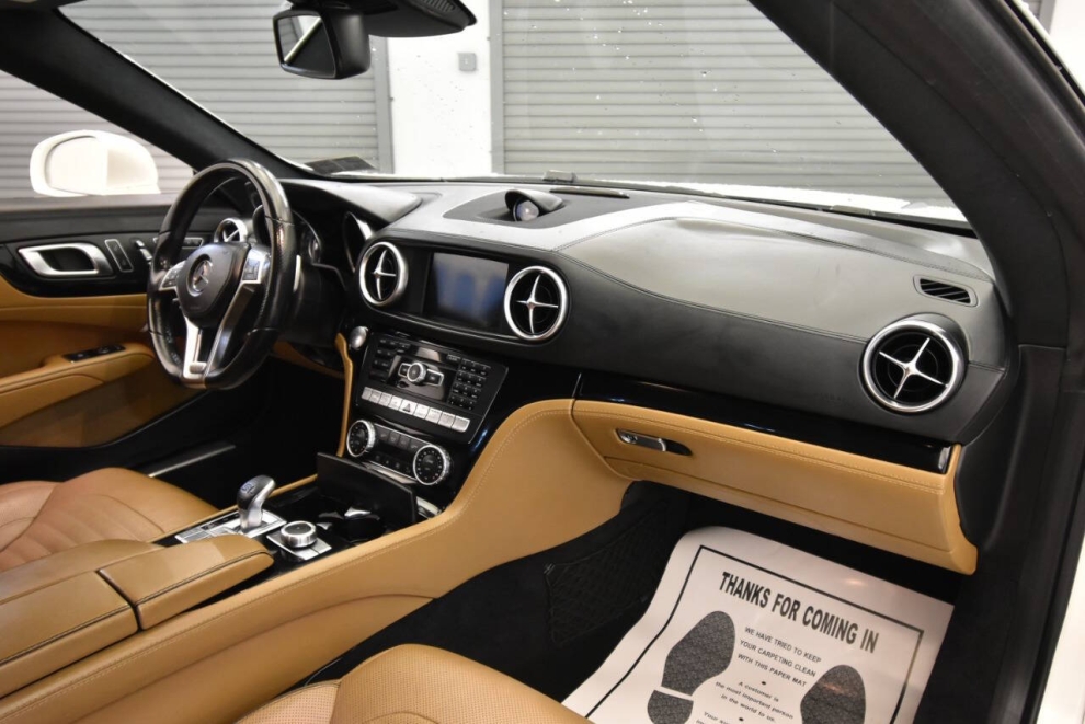 2015 Mercedes-Benz SL-Class SL 400 2dr Convertible, White, Mileage: 87,750 - photo 12