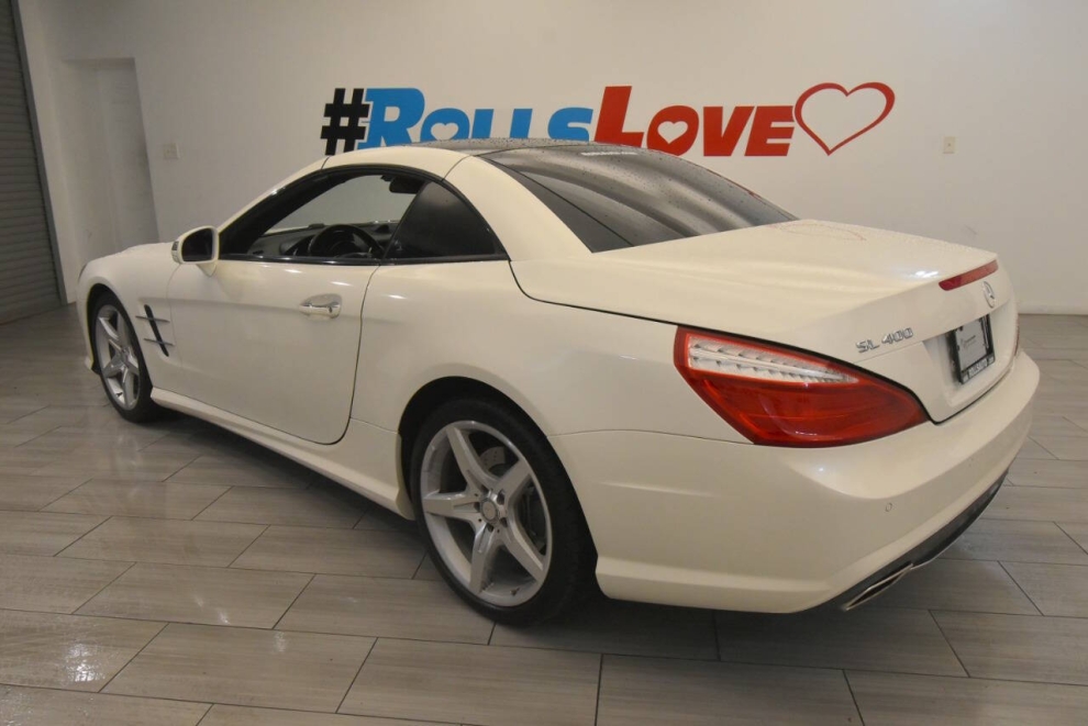 2015 Mercedes-Benz SL-Class SL 400 2dr Convertible, White, Mileage: 87,750 - photo 2