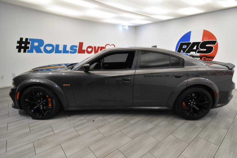 2023 Dodge Charger Scat pack Widebody, Black, Mileage: 16,800 - photo 1