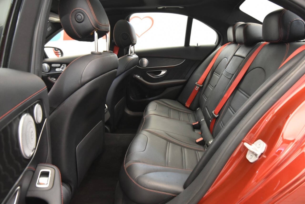 2016 Mercedes-Benz C-Class C 450 AMG AWD 4MATIC 4dr Sedan, Red, Mileage: 97,793 - photo 13
