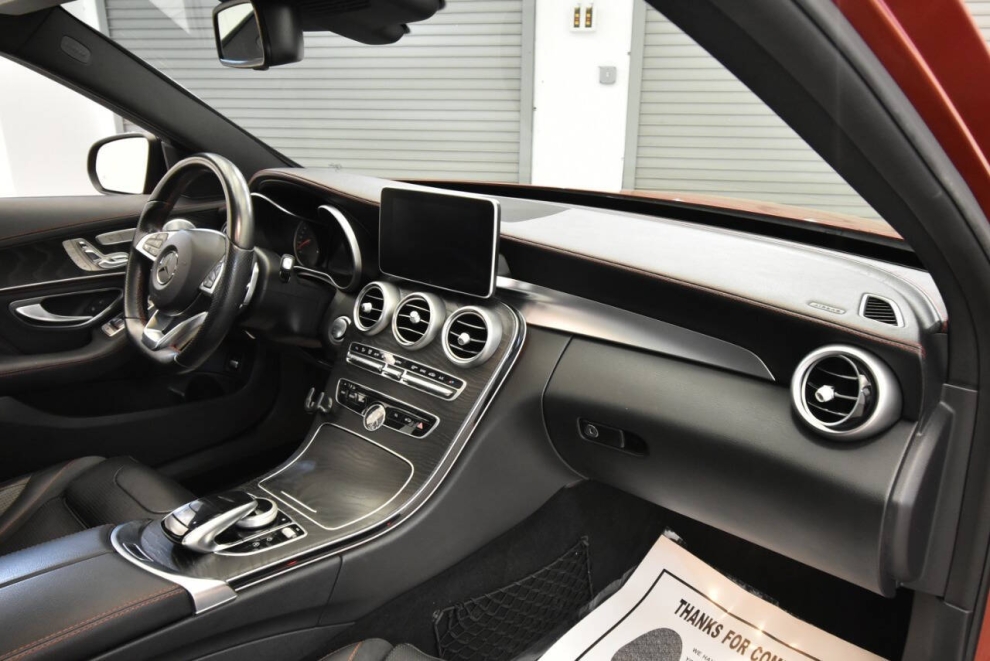 2016 Mercedes-Benz C-Class C 450 AMG AWD 4MATIC 4dr Sedan, Red, Mileage: 97,793 - photo 15