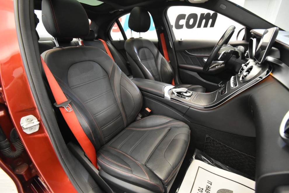 2016 Mercedes-Benz C-Class C 450 AMG AWD 4MATIC 4dr Sedan, Red, Mileage: 97,793 - photo 16