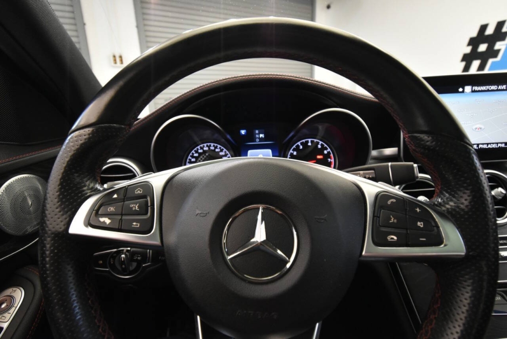 2016 Mercedes-Benz C-Class C 450 AMG AWD 4MATIC 4dr Sedan, Red, Mileage: 97,793 - photo 26