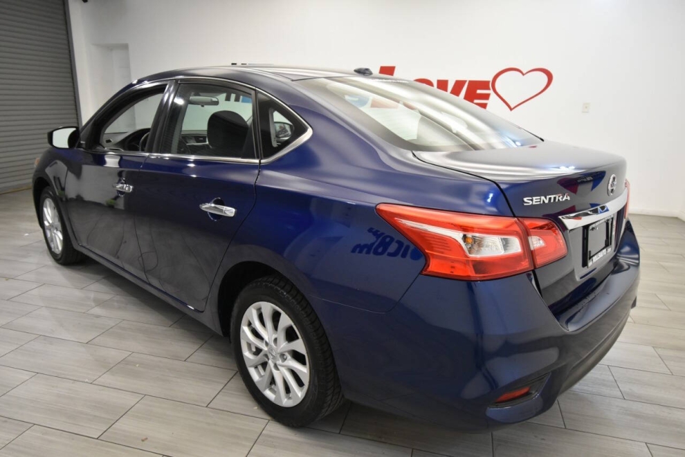 2019 Nissan Sentra SV, Blue, Mileage: 72,268 - photo 2