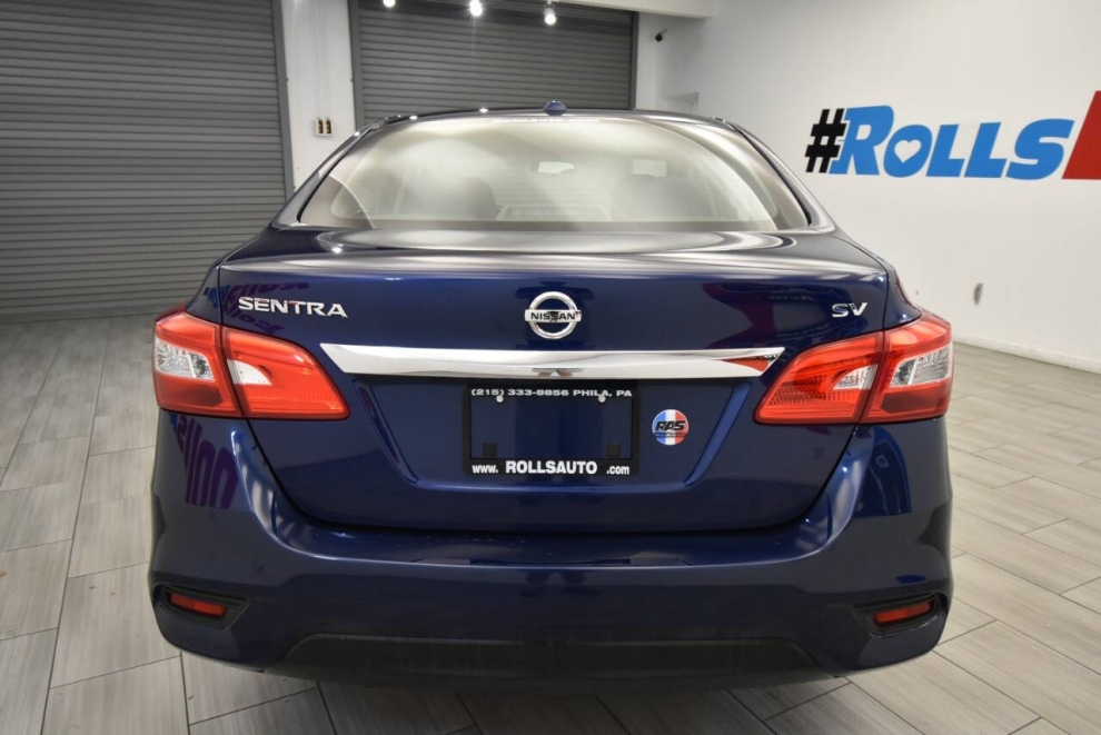2019 Nissan Sentra SV, Blue, Mileage: 72,268 - photo 3