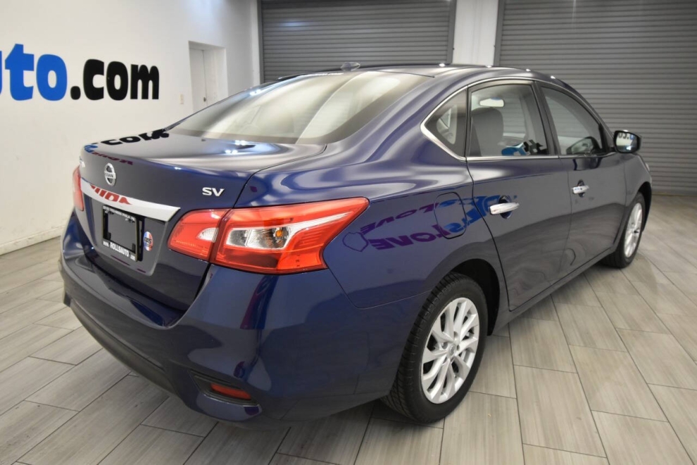 2019 Nissan Sentra SV, Blue, Mileage: 72,268 - photo 4