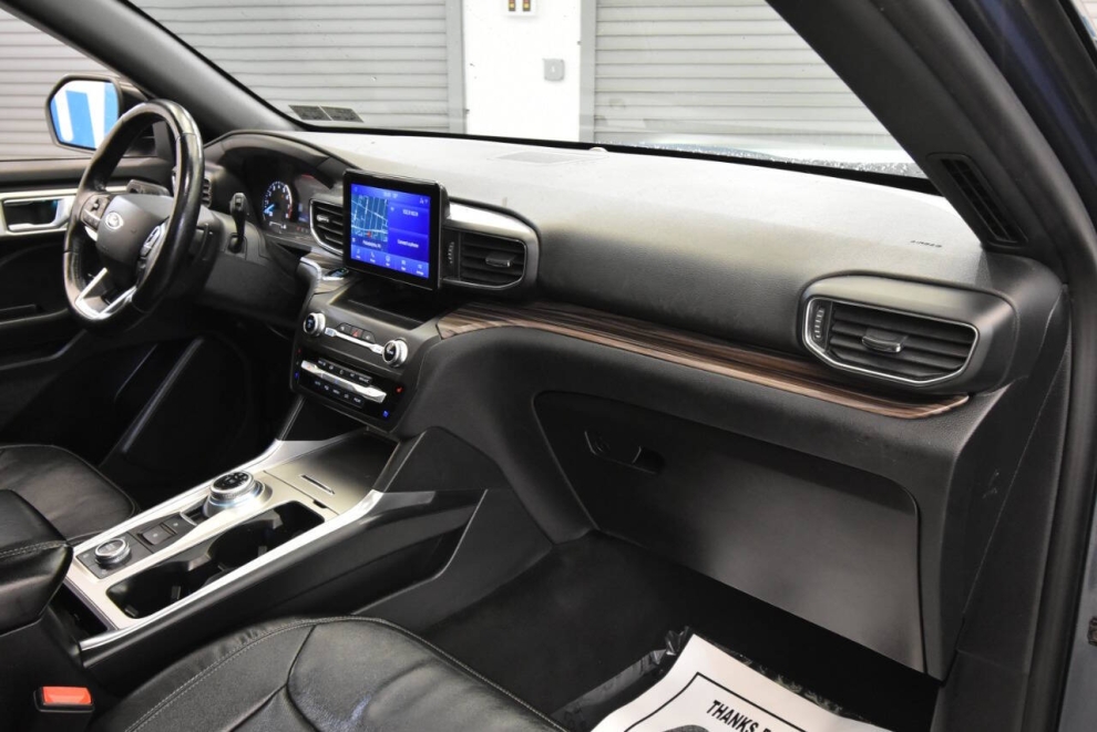 2020 Ford Explorer Limited AWD 4dr SUV, Blue, Mileage: 100,884 - photo 15