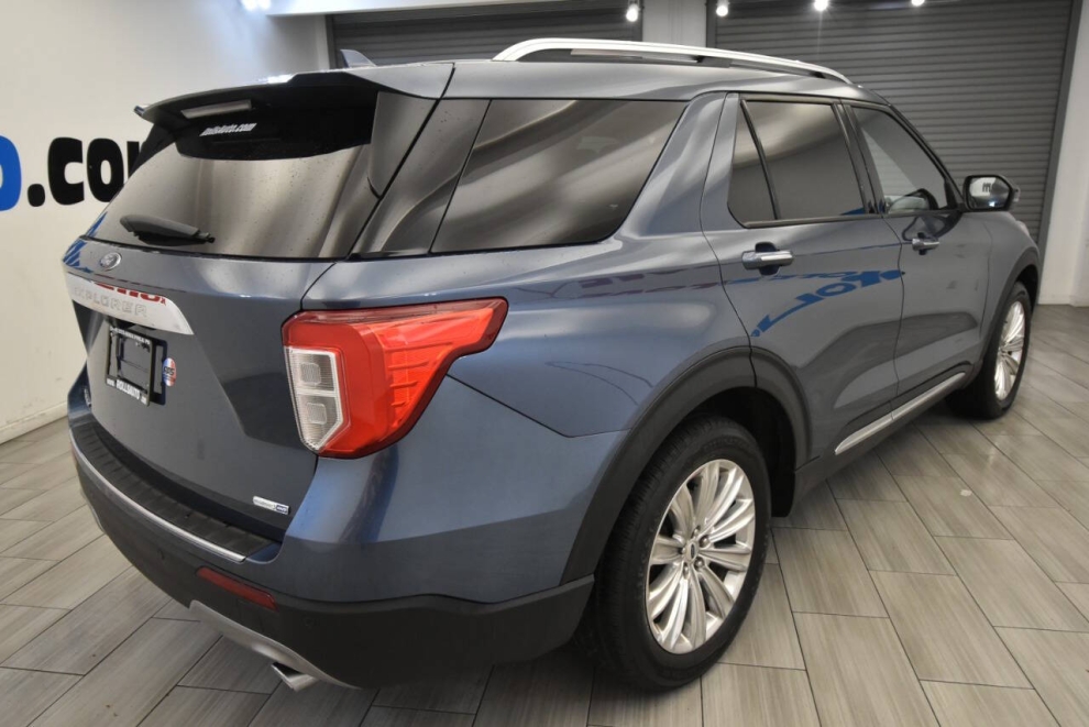 2020 Ford Explorer Limited AWD 4dr SUV, Blue, Mileage: 100,884 - photo 4