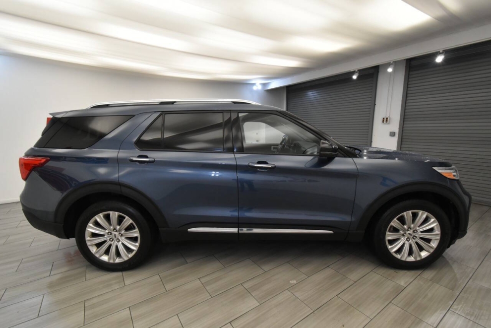 2020 Ford Explorer Limited AWD 4dr SUV, Blue, Mileage: 100,884 - photo 5