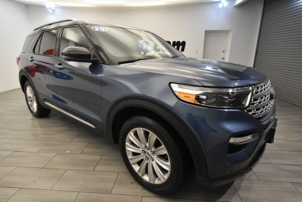 2020 Ford Explorer Limited AWD 4dr SUV, Blue, Mileage: 100,884 - photo 6