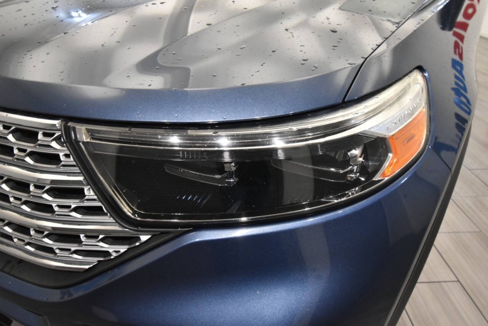 2020 Ford Explorer Limited AWD 4dr SUV, Blue, Mileage: 100,884 - photo 7